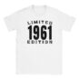 T-Shirt - Limited 1961 Edition - Jahrgang - Unisex