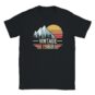 T-Shirt - Vintage 1968 - Sonnenuntergang Grafik - Unisex