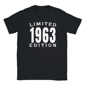 T-Shirt - Limited 1963 Edition - Jahrgang - Unisex