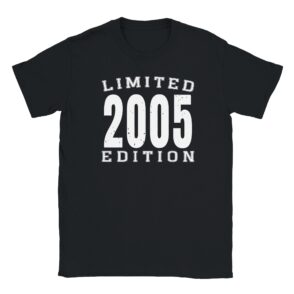 T-Shirt - Limited 2005 Edition - Jahrgang - Unisex