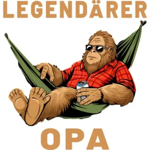 mockup-legendaerer-opa Design: Legendärer Opa - Cooler Affe Grafik