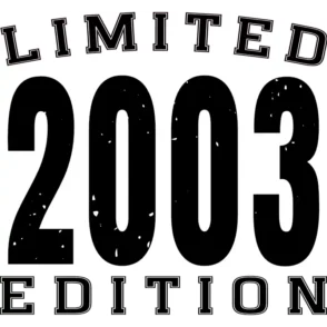 Design: Limited 2003 Edition - Jahrgang