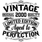 Design: Vintage 2000 - Jahrgang Grafik